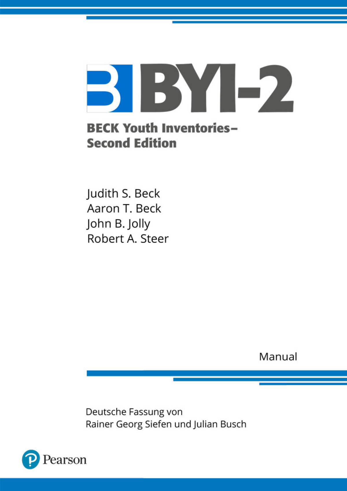BYI-2 - Beck Youth Inventories – Second Edition | Testzentrale