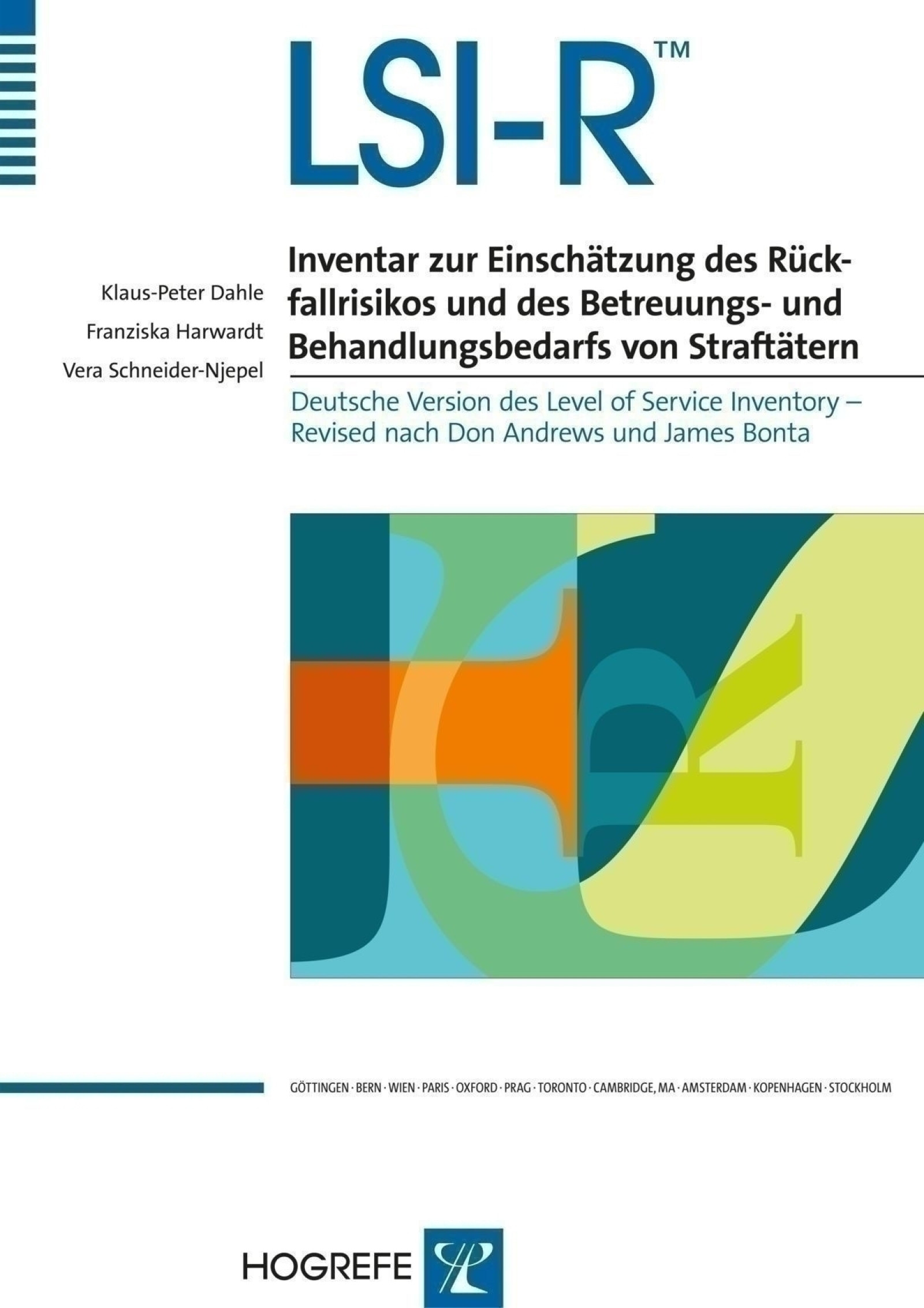 LSI-R™ - Inventar zur Einschätzung des Rückfallrisikos und des ...