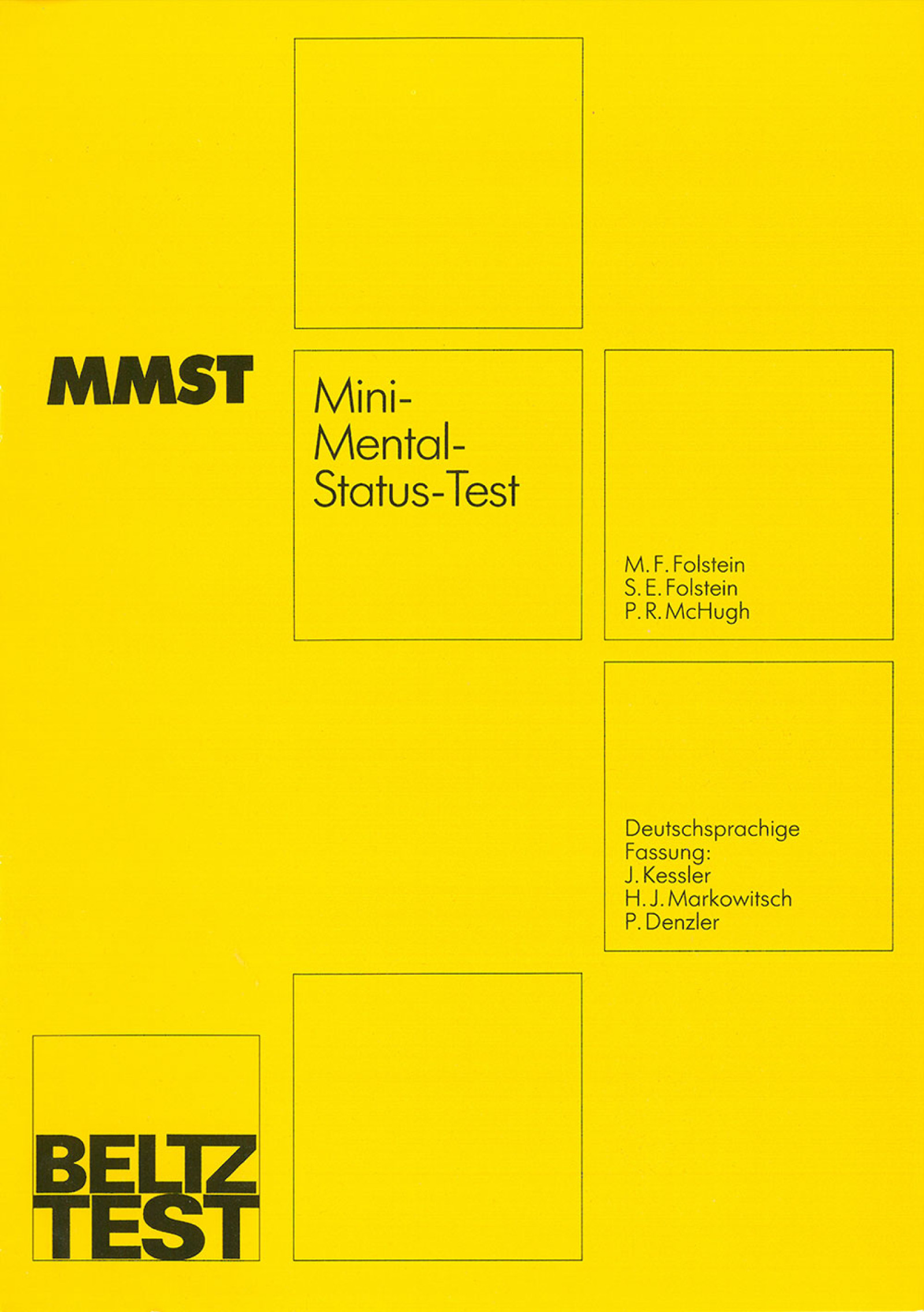 MMST MiniMentalStatusTest Testzentrale