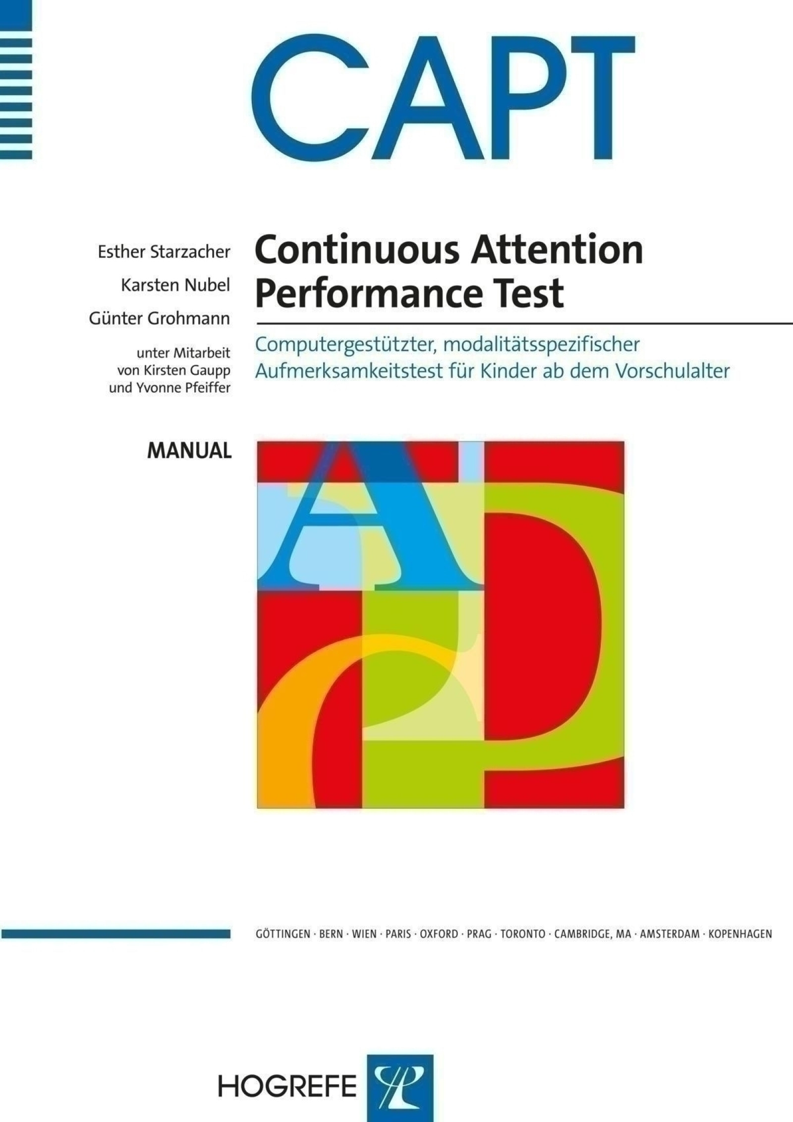 CAPT - Continuous Attention Performance Test | Testzentrale