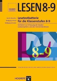 Lesetestbatterie für die Klassenstufen 8 -9