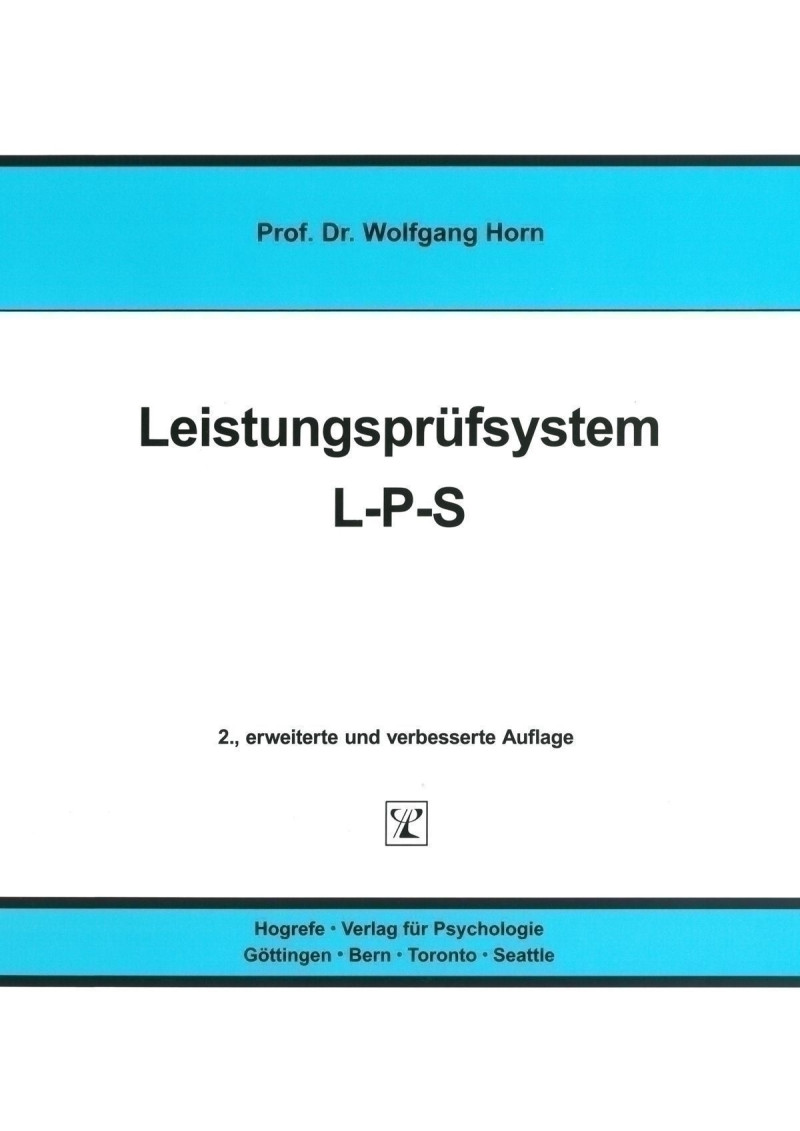 Test komplett bestehend aus: Handanweisung, je 10 Testbogen A1, A2, B1 und B2, Schablonensatz und Mappe