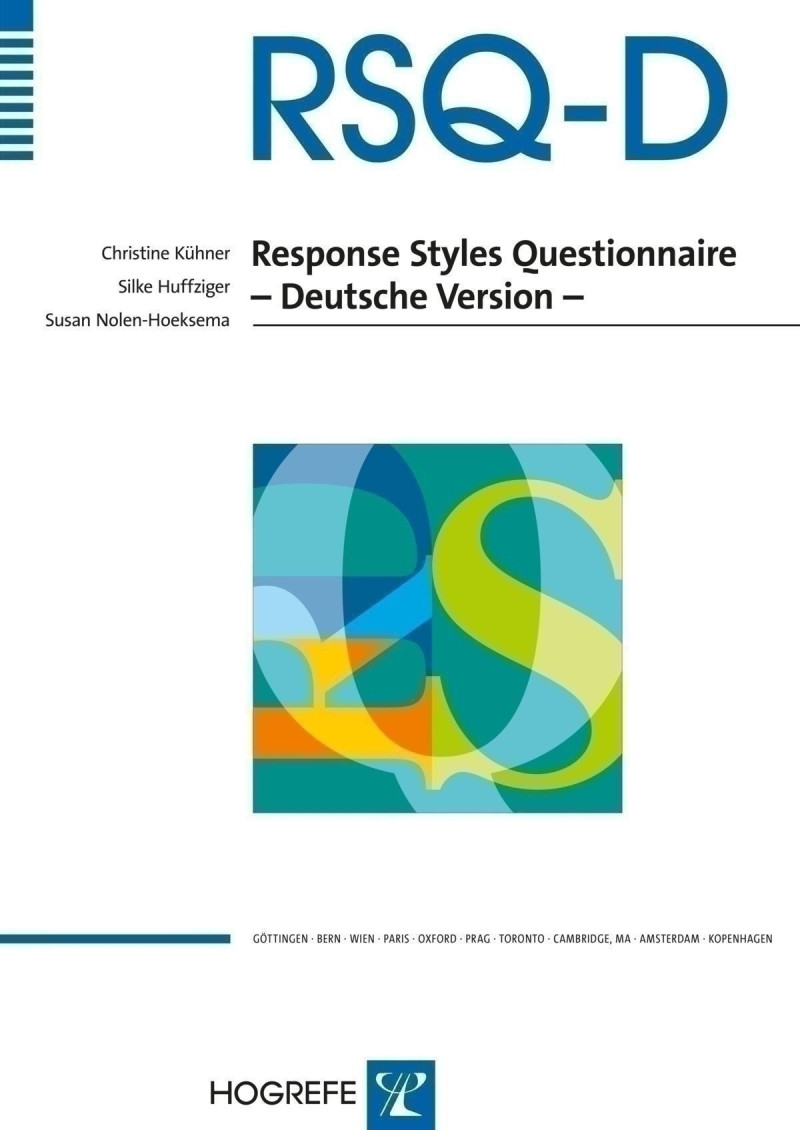 Test komplett bestehend aus: Manual, 10 Fragebogen Langform, 10 Fragebogen Kurzform, Schablonensatz Langform, Schablonensatz Kurzform und Mappe
