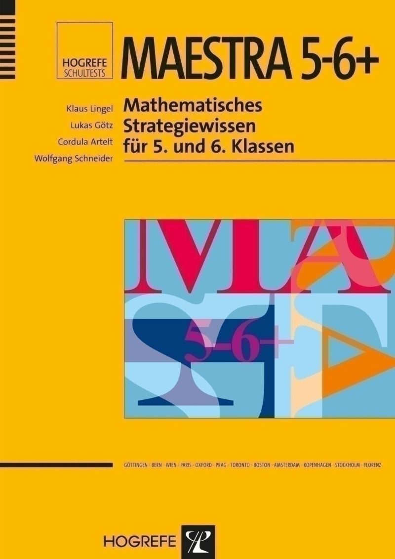 Test komplett bestehend aus: Manual, 10 Testheften, 10 Auswertungsbogen und Mappe