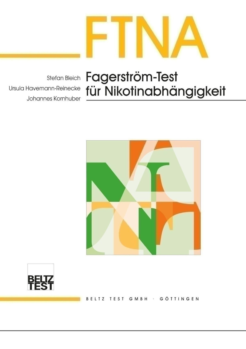 Test komplett bestehend aus: Manual, 10 Fragebogen, Schablone und Mappe