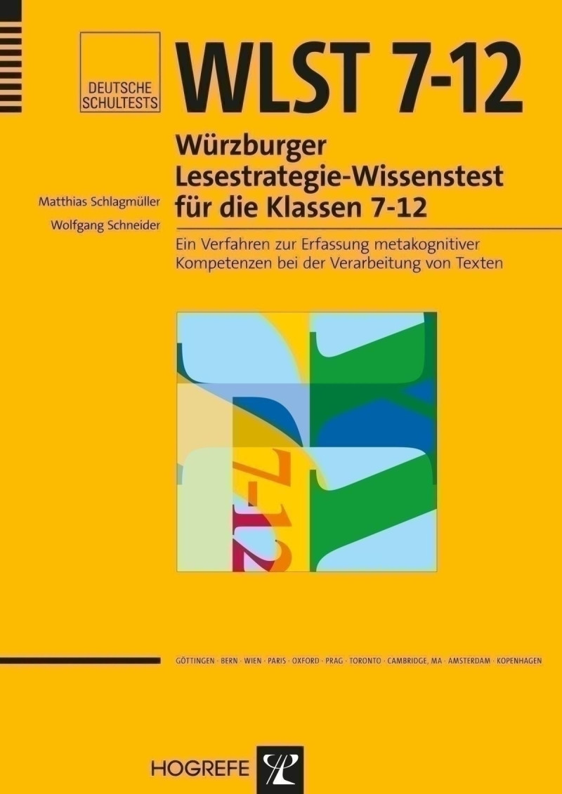 Test komplett bestehend aus: Manual, 5 Testheften, 5 Auswertungsbogen und Mappe