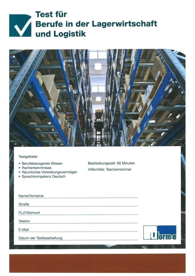 Testerläuterungen und 10 Testhefte inkl. Lösungsblättern